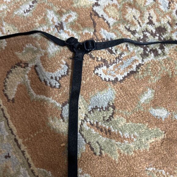 Free People Intimately Bralette 34B Front Closure T Strap Black Lace Underwired - Picture 5 of 6